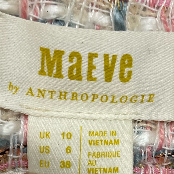 Maeve x Anthropologie Multicolor Tweed Mini Skirt - Picture 7 of 16